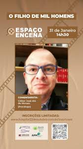 Participe do Espaço Encena do mês de janeiro e concorra a um ingresso para  o cinema! 🎬 No dia do evento (31/01), vamos realizar o sorteio de  ingressos para o cinema no