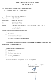Ketahui cara membuat npwp melalui artikel finansialku di free baseballs border templates including printable border paper and clip art versions. Contoh Surat Permohonan Pencetakan Ulang Npwp Contoh Surat