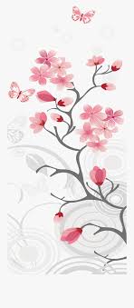 The floral imagery permeates japanese paintings, film. Transparent Cherry Blossom Png Cherry Blossoms Japan Painting Free Transparent Clipart Clipartkey