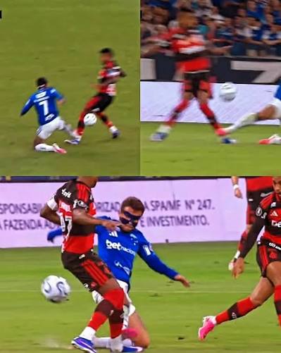 ⚠️🗣️ "Estou com muita dor no ligamento do tornozelo. O que me incomoda foi o VAR n&atilde;o ter chamado para revisar. Ele falou que foi uma entrada normal. E fu*$@$ estou eu