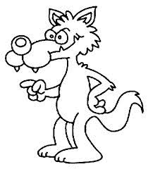 Risultati Immagini Per Immagini Di Lupi Da Colorare Kreativ Tegn Born