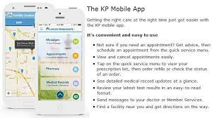 Features Of Kaiser Permanente S Mobile App Kaiser Permanente Mobile App App