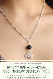 How To Use Your Diffuser Jewelry Diffuser Jewelry Essential Oil Jewelry Diy Lava Rock Jewelry