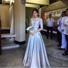 Bride And Breakfast On Instagram A Full Shot Of The Maid Of Honor Rg Tonilex Paultin Pe Maid Of Honor Dress Long Maid Of Honour Dresses Brides Maid Gown