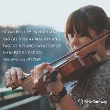 Verse of the day ; Pin On Ang Bibliya Sa Tagalog