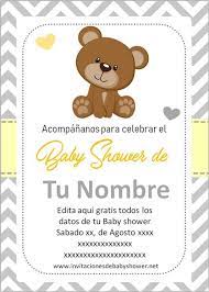 Las Mejores Invitaciones De Baby Shower De Nina Para Editar 2020 Printable Baby Shower Invitations Baby Shower Invites Neutral Free Baby Shower Invitations