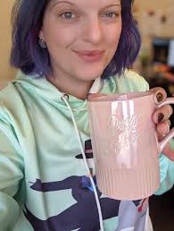 Kitty theme coffee mug gift from friend