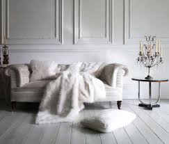 Snow White Faux Fur Throw By Helen Moore Winter Wonderland Winter Interior Design Ideas Luxury Lifestyle Fur Cushion White Faux Fur Throw White Faux Fur