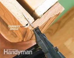 how to use a trim nailer gun the family handyman