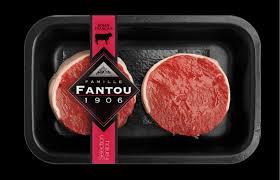 Packaging Viande Meat Packaging Famille Fantou France Logotip Pitaniya Myaso Stejki