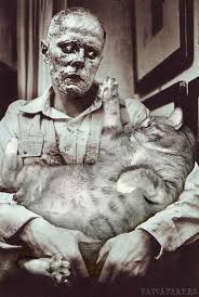 The essay was written in collaboration with uk artist darren banks' solo exhibition, backwater , and compares the film to joseph beuys' performance piece that gives the text. How To Explain Pictures To A Fat Cat
