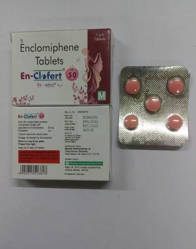 Enclomiphene 50mg Tablet, Packaging Type: Strip, Packaging Size: 1x 5 at ₹ 515/stripe in Nagpur