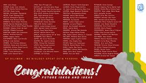 The bs mbb program currently admits 60 students per year, taken from the top qualifiers in the university of the philippines college admission test (upcat). Up Abm On Twitter The Up Association Of Biology Majors Congratulates And Welcomes Future Filipino Biologists Together With The Institute Of Biology Rise To The Call To Pursue Excellence And Serve Our