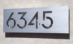 Modern Dwell House Numbers Installation hardware, mounting template, & instructions included.read more.