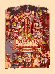 Muppet Theatre By James Carroll 60 00 Muppets The Muppet Show Screen Printing