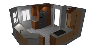 3d kitchen design based on your layout