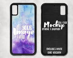 Download Free Sublimation Iphone X Dauphin Case Template Mockup Add Psd Psd Mockup Product High Quality Product Psd Mockup Packaging For Mug Download
