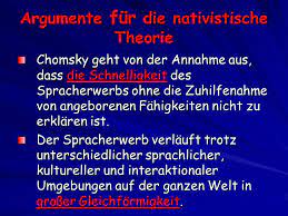 Sprachentwicklung) ist ein forschungsgegenstand sowohl der angewandten linguistik, bzw. Spracherwerb Chomsky Piaget Debatte Ppt Video Online Herunterladen
