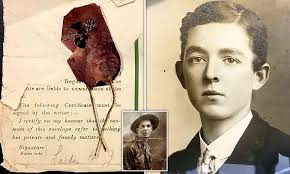 Dried poppy plucked by sibling of fallen WWI soldier set to fetch £3,000 at  auction