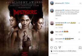 В лондоне объявили лауреатов премии британской академии кино и телевидения за 2020 год. Selamat Perempuan Tanah Jahanam Masuk Nominasi Piala Oscar 2021 Matamata Com