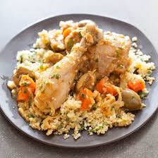 Moroccan chicken with lemon couscous recipe. Moroccan Chicken With Olives And Lemon Chicken Tagine Cook S Illustrated