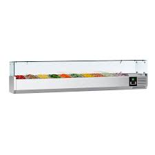 Commercial Countertop Cold Refrigerated Salad Prep Buffet ...