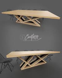 8ft Ash Steel Contemporary Dining Table Clean Modern Ircustom Com Mobilier Design Mobilier De Salon Meuble Design