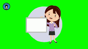 Semoga foto animasi dapa menghibur kamu semua. Green Screen Animasi Kartun Guru Mengajar Mulut Berbicara Youtube