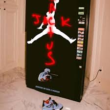 It was air jordan 4, before drizzy cut the jumpman loose. Sneakers Nike Air Jordan X Travis Scott X Nike Aj Iv 4 Cactus Jack Houston Oilers On The Account Instagram Of Travis Scott Spotern