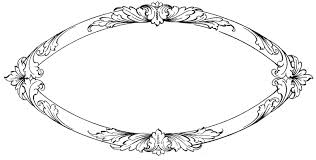 Oval Rug Clipart Black And White Clip Art Black And White Vintage Clip Art Ornate Oval Frame With Scrolls The Graphics Fairy Clip Art Vintage Clip Art Graphics Fairy