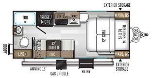 This is great because it is out of the way and hardly noticeable so not only does this trailer have a murphy bed, but it also has a set of bunk beds. 11 Best Travel Trailers With Murphy Beds Rvblogger
