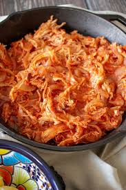 This Is An Authentic Mexican Tinga De Pollo Chicken In Chipotle Tomato Sauce A Dish Made With S Mexican Food Recipes Shredded Chicken Recipes Mexican Chicken