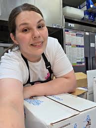 Busy day at Big Nita's Cheesecakes bakery