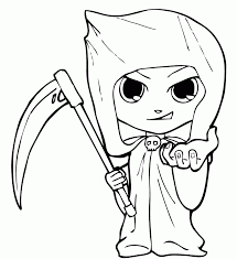 The best selection of royalty free grim reaper vector art, graphics and stock illustrations. Grim Reaper Coloring Pages Coloring Home