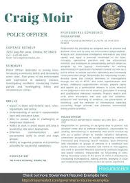 With our medical resume examples you really stand our from the crowd! Police Officer Resume Samples Templates Pdf Doc 2021 Police Officer Resumes Bot