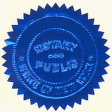 The notary then executes the certificate and affixes a notarial seal. Notary Public Wikipedia
