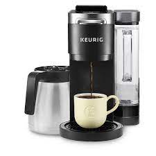 Convenient and simple, just pick your coffee and brew. Keurig K Duo Plus Single Serve Carafe Coffee Maker