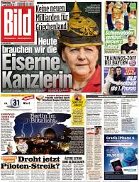 Tabloid example for students : Bild Merkel And The Culture Wars The Inside Story Of Germany S Biggest Tabloid Germany The Guardian