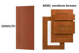 Ikea akurum adel in medium brown cabinet hardware: Grimslov Vs Adel Are They The Same Shade Ikea Hackers