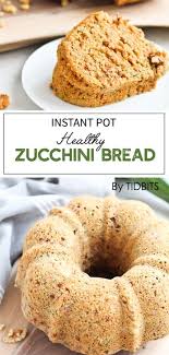 Instant Pot Healthy Zucchini Banana Bread Recipe Zucchini Banana Bread Zucchini Banana Healthy Zucchini