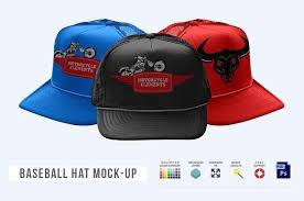 Download Baseball Hat Mock Up By Mock Up Store On Creativemarket Baseball Hats Digital Design Trends Mockup