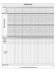 printable fertility chart