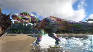 How To Paint A Dino In Ark