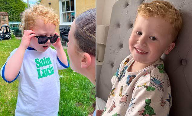 Wellwishers donate £80,000 to devastated family of Noah Woods after tragic three-year-old's body was pulled from pond | Daily Mail Online