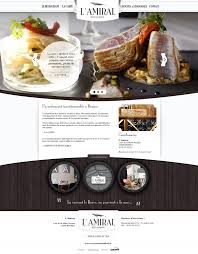 Restaurant L Amiral On Web Design Served Food Web Design Affordable Website Design Web Design