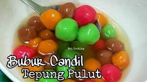 Masukkan santan, daun pandan dan cha cha yand direbus tadi ke dalam periuk. Bubur Candil Bubur Tepung Pulut Yang Sedap Dan Mudah Disediakan Youtube