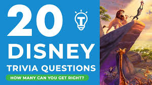 Whether you have a science buff or a harry potter fanatic, look no further than this list of trivia questions and answers for kids of all ages that will be fun for little minds to ponder. 20 Disney Trivia Questions Quiz Ep 15 Youtube