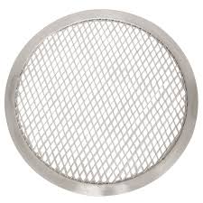 Thunder Group Alpz09 Seamless Rim Aluminum Pizza Screen 9 Inch Startling Review Available Here At Baking Pans Stone Bakeware Pan Set Cleaning Stone