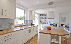 stunning white shaker kitchen in