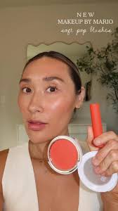 NEW @makeupbymario soft pop blush shades 🍊 soooo pretty for summer 〰️...